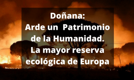 Doñana se incendia de forma provocada