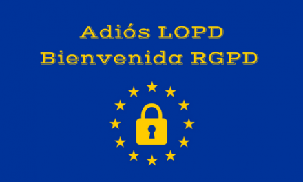 RGPD Reglamento gral. de protección de datos