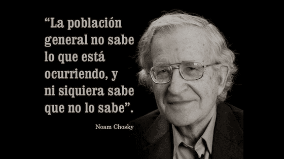 En el día de la solidaridad: Chomsky