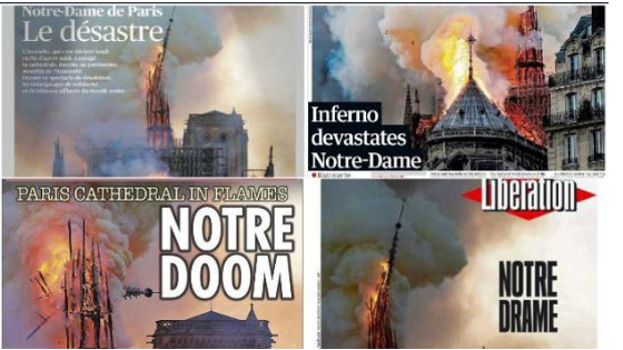 Notre Dame se incendia en Semana Santa