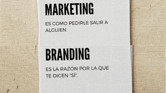 Diferencias entre marketing y branding
