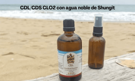 CDL/CDS CLO2 con agua noble de Shungit