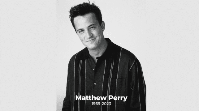 Matthew Perry. Adiós amigo de toda una generación